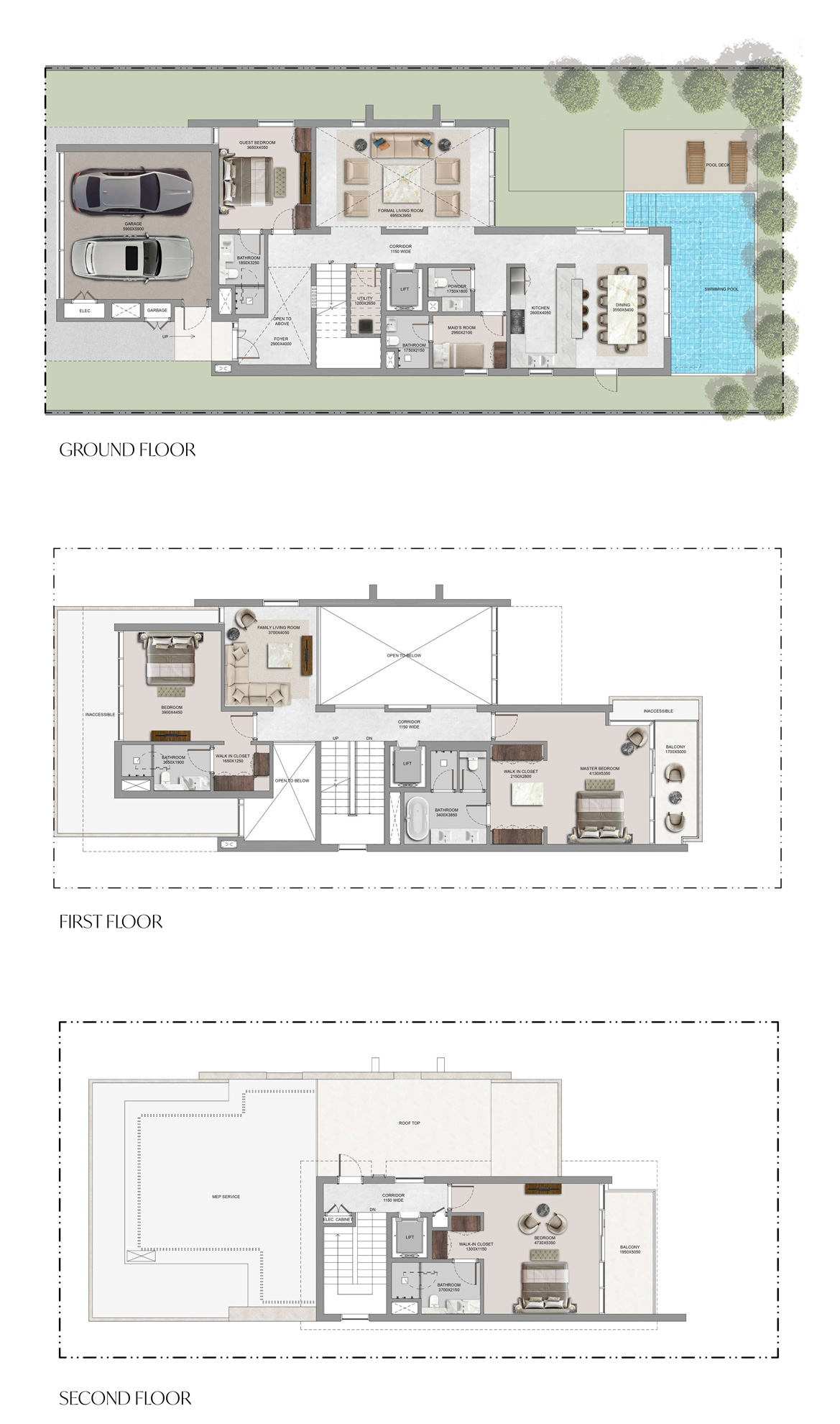 TypeA-4BHK-EstateVilla-Layout
