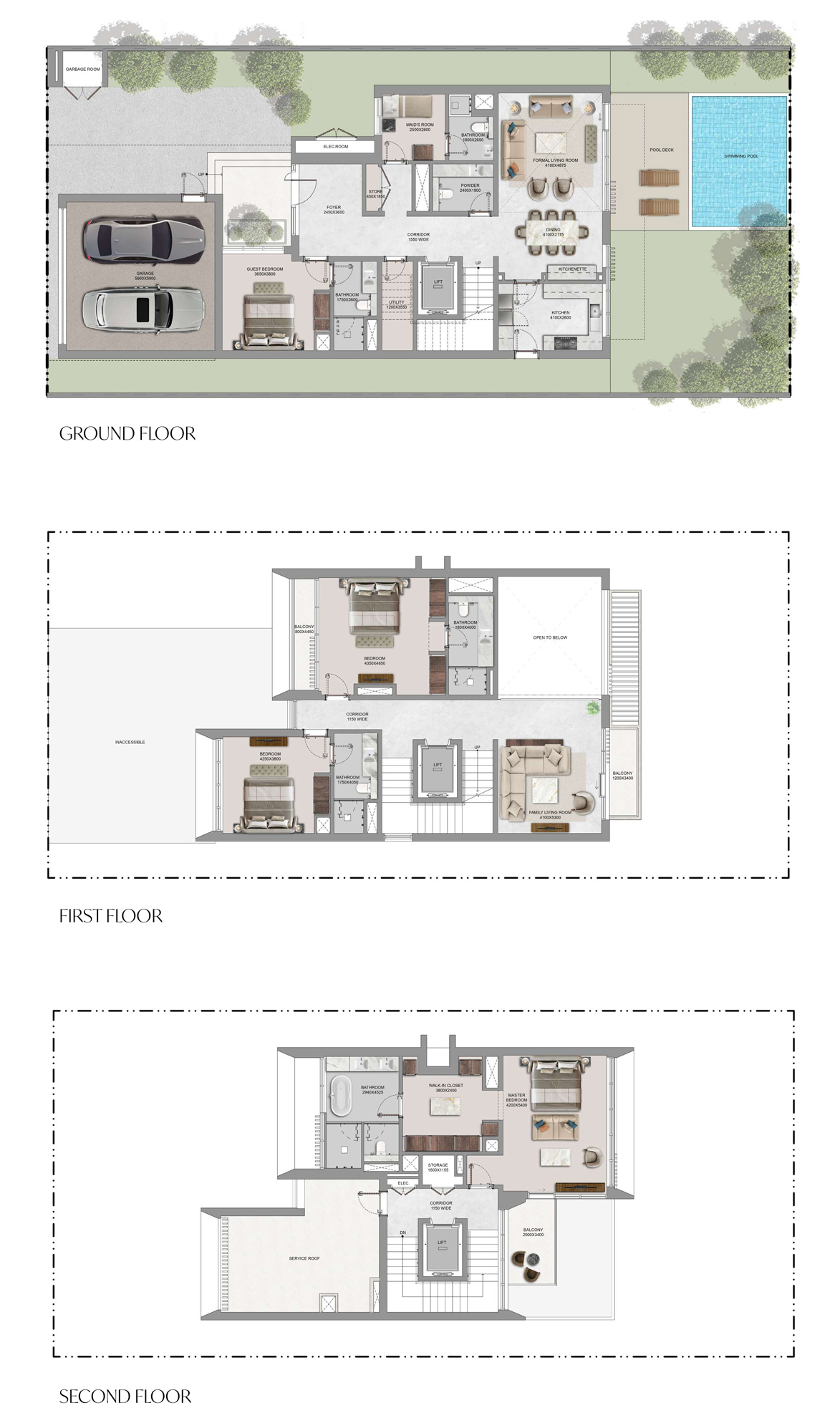 TypeB-4BHK-EstateVilla-unitplan
