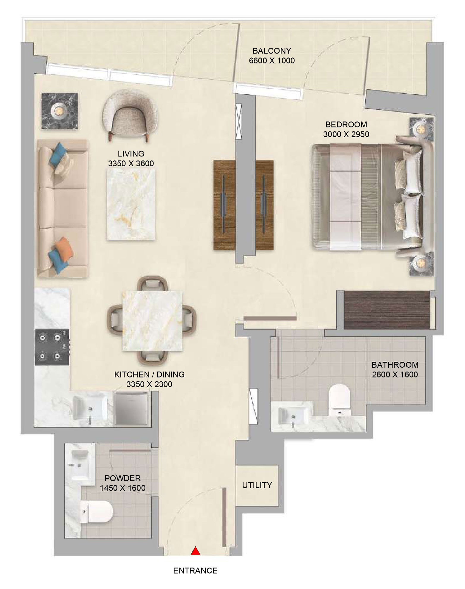 TypeC-1bedroom-apartment-canal-view